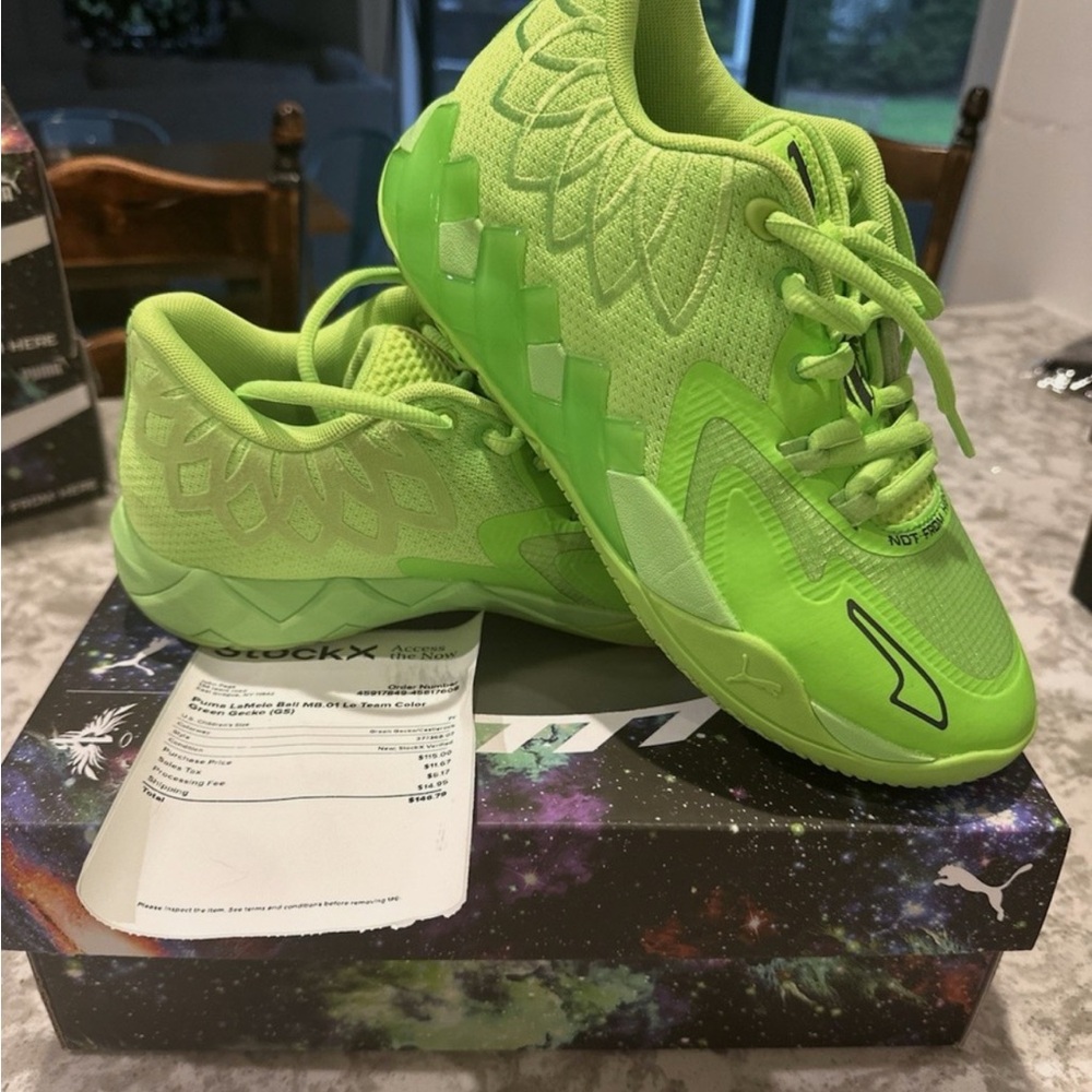 PUMA LaMelo Ball MB.01 Lo Green Gecko